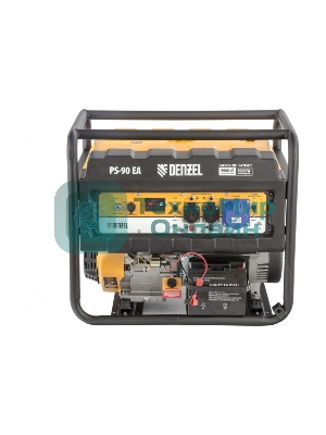 Электрогенератор бензиновый Denzel PS 90 EA, 9 кВт, 85 дБ, 92 кг