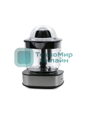 Соковыжималка Blackton Bt J1113 черный/стальной, цитрусовая, 40 Вт, 1200 мл, механическое