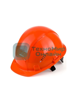 Каска защитная РОСОМЗ СОМЗ-55 FavoriT Trek оранжевая (защитная промышленная,пластиковое оголовье, до -30)