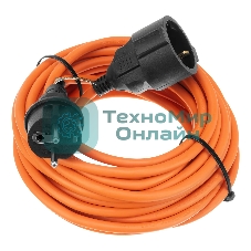Удлинитель-шнур силовой Garden Series Denzel ПВС, 10 м, 1 розетка 3x1,5 мм