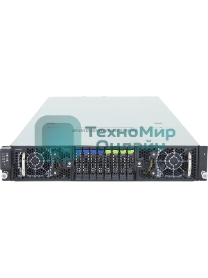Серверная платформа Gigabyte Server Platform G294-Z43/2U/2xAMD (9004/9005)/2xHS/24xDIMM/4xSFF NVME/SAS/SATA + 4xSFF SATA/SAS/16xGPUs SS/2x10GbE/16xFHFL + 2xLP/2x3000W/Rails/1Y
