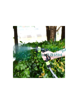 Пистолет-распылитель поливочный Deli DL8758 7 режимов распыления, диаметр шланга 3/4