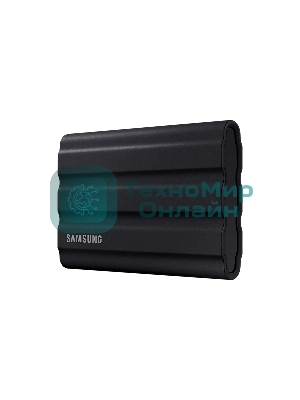 Внешний SSD Samsung T7 Shield, 1TB, USB 3.2 Gen 2 Type-C, R/W 1050/1000, черный