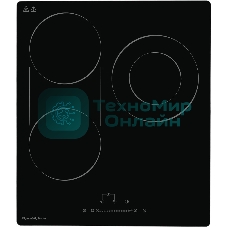 Электрическая варочная панель Zigmund & Shtain CN 42.4 B Hi-Light, независимая, черный