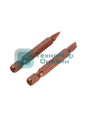 Бита EDGE by PATRIOT SL5,0, сталь S2, длина 50 мм, 2шт в блистере