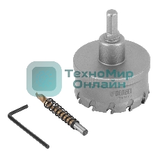 Коронка по металлу Denzel твердосплавная, 64 мм