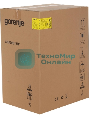 Посудомоечная машина Gorenje GS520E15W, белая, 44.8 см, 9 компл., 47 дБ, класс A++