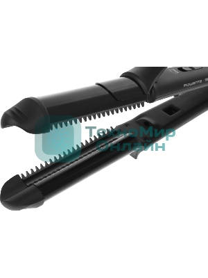 Щипцы для завивки волос Rowenta CF451LF0 черный, 32 мм, 200 °C, 2 режима