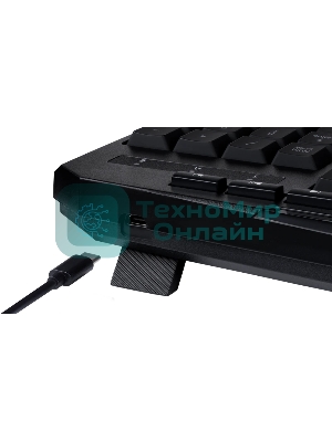Клавиатура Redragon Harpe Wireless гибридная, USB Type-A, радиоканал, чёрный