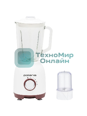 Блендер стационарный Polaris PTB 0821G белый/Красный