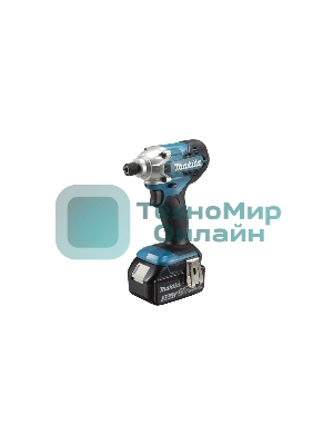 Дрель-шуруповерт Makita DTD156RFE, 18 В, 1,5 Ач, 170 Нм, бесщеточный, ударный