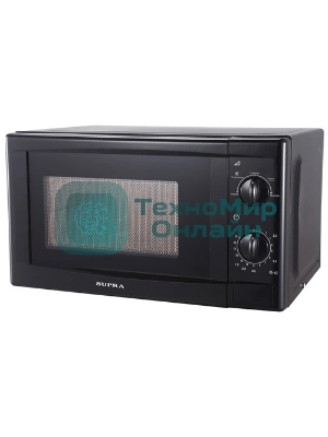 Микроволновая печь SUPRA 20MB25 черный, 20 л, 700 Вт, переключатели - поворотный механизм