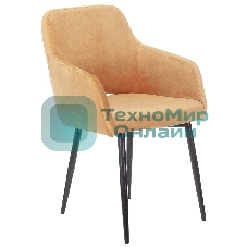 Кресло офисное Бюрократ CH-380F янтарный Italia 9, на ножках, металл черный