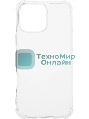 Чехол (клип-кейс) BoraSCO для Apple iPhone 16 Pro Max Bumper Case прозрачный