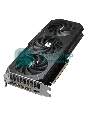 Видеокарта Gigabyte PCI-E 5.0 GV-N5060GAMING OC-8GD 1.0 NVIDIA GeForce RTX 5060 8Gb 128bit GDDR7 2595/28000 HDMIx1 DPx3 HDCP Ret