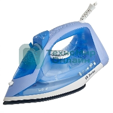 Утюг DELTA DL-154 голубой, 2400 Вт, 30 г/мин, 150 г/мин, 260 мл