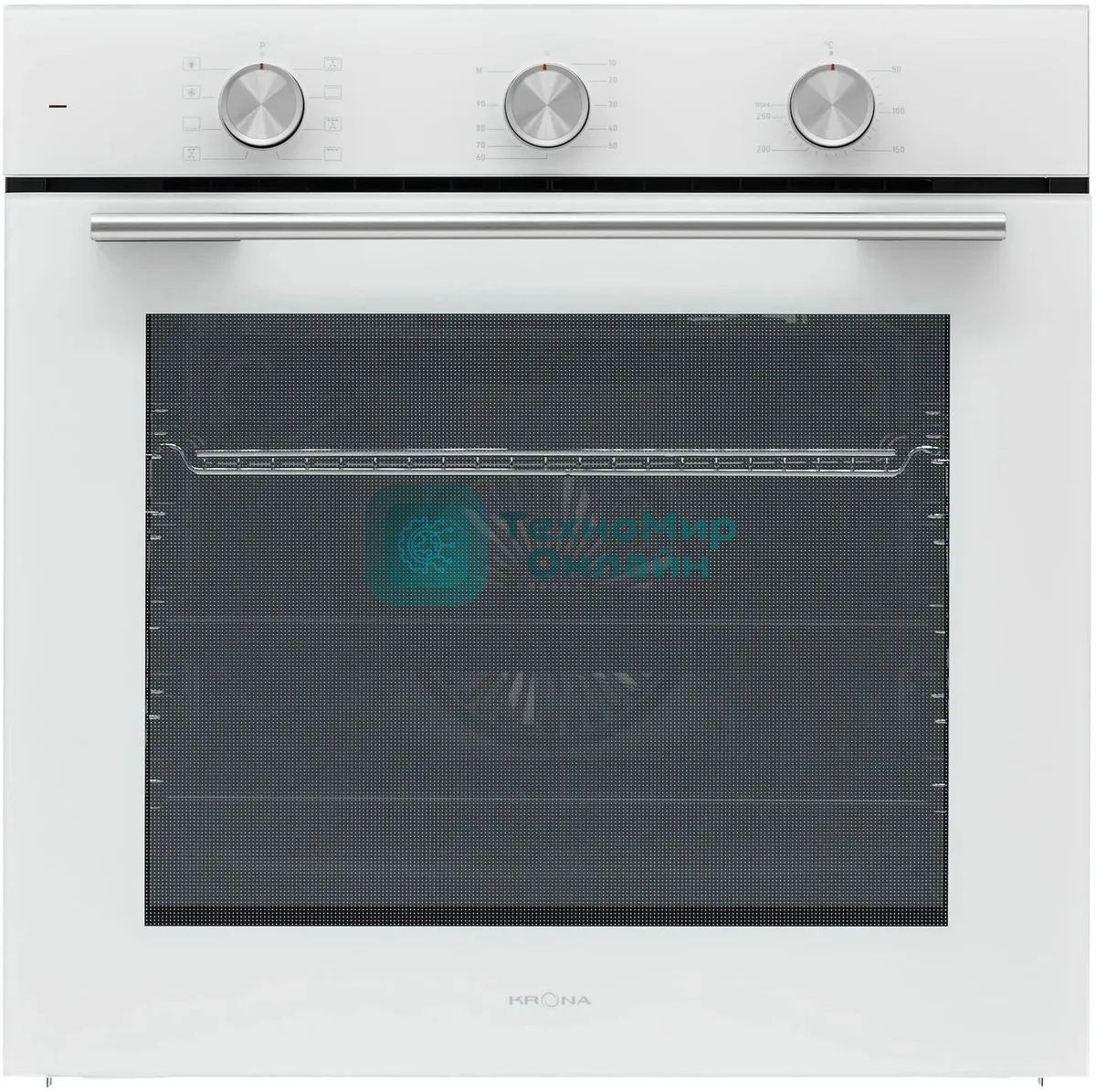 Духовой шкаф электрический встраиваемый Krona BIRNE 60 WH белый