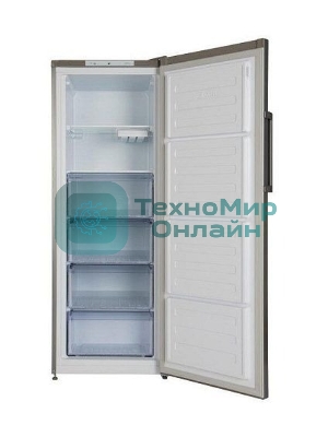 Морозильный шкаф Beko RFSK215T01G, серый, 215л, 6 ящиков