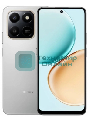 Смартфон HONOR X7d 8/256Gb серебряный