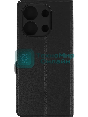 Чехол (флип-кейс) BoraSCO для Xiaomi Redmi Note 13 4G Book Case черный (72993)