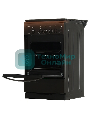 Плита газовая Gefest ПГ 3200-06 К43 коричневый, конфорок 4 шт, духовка 42 л, 50 см x 85 см x 57 см