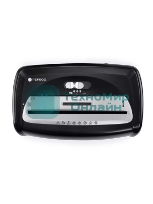 Шредер Heleos УД15-2 черный/серебристый (секр.Р-2) ленты 12лист. 15лтр. скобы пл.карты