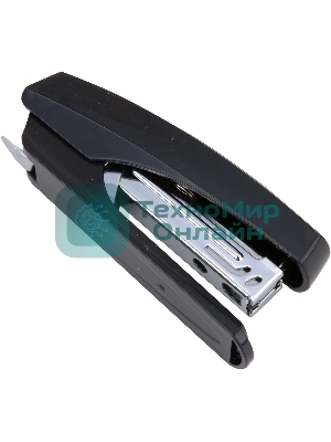 Степлер Deli E0238 N10 (12 листов) встроенный антистеплер, ассорти, 50 скоб, коробка