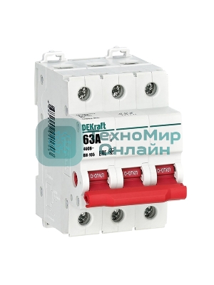 Выключатель-разъединитель DEKraft 3Р 63А ВН-105