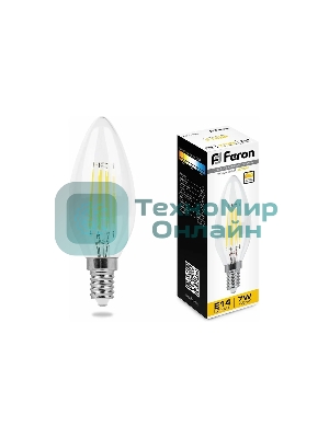 Лампа светодиодная Feron LB-166 7W 230V E14 2700K