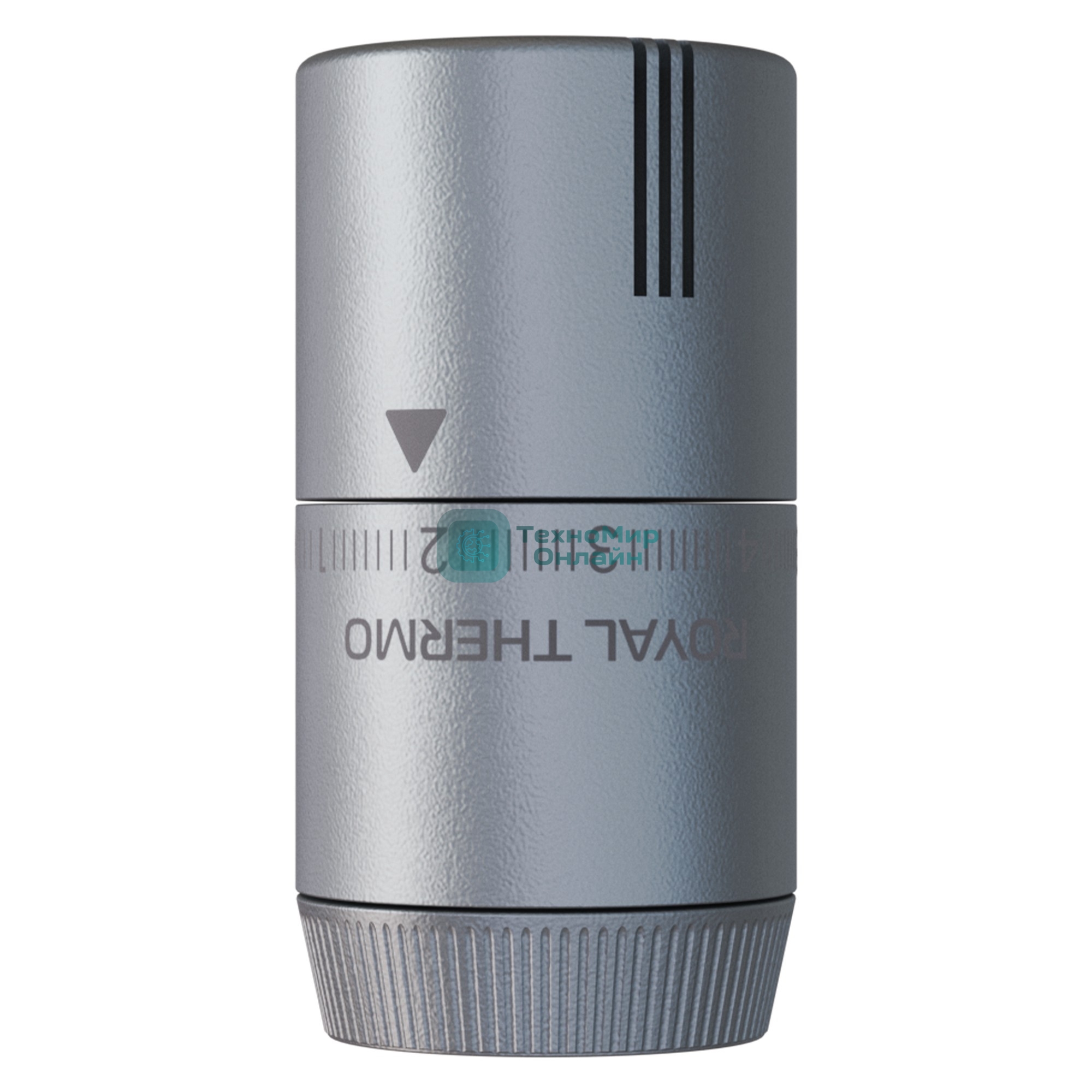 Термоголовка жидкостная Royal Thermo Design М30х1,5 (серебристый)