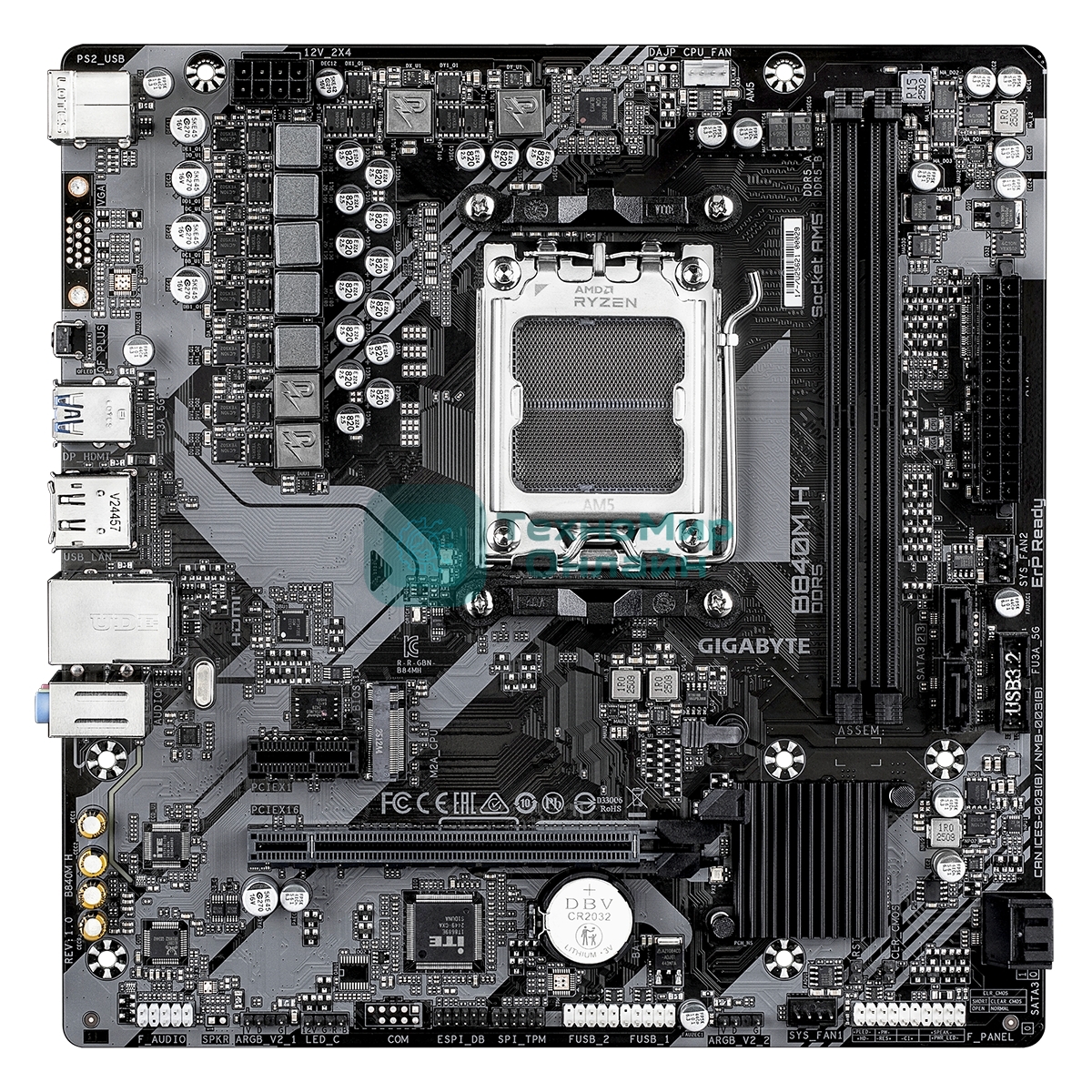 Материнская плата Gigabyte B840M H, RTL