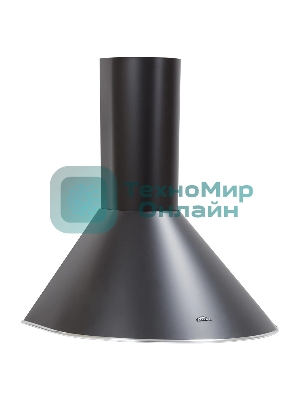 Вытяжка каминная Elikor Эпсилон 60П-430-П3Л черный/серебристый, 60 см, 430 куб. м/ч, 54 дБ