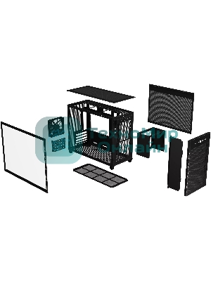 Компьютерный корпус Asus AP201 PRIME CASE TG AP201/BLK/TG