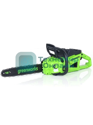 Цепная пила аккумуляторная GreenWorks GD40CS20Xk4, 40V, 40 см, 2000 Вт, бесщеточная,  c 1хАКБ 4 Ач И ЗУ (2008807UB)