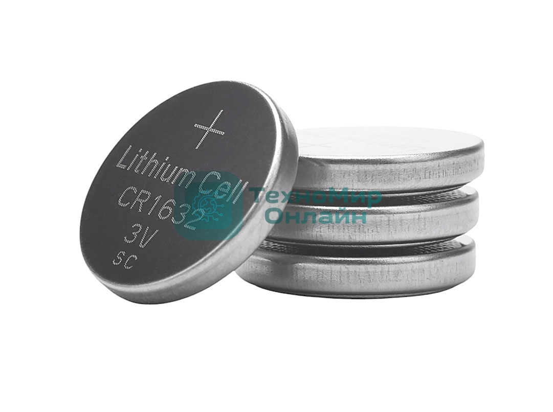 Батарейки литиевые Gembird Gb-CR1632-5B, тип CR1632, 5шт, блистер