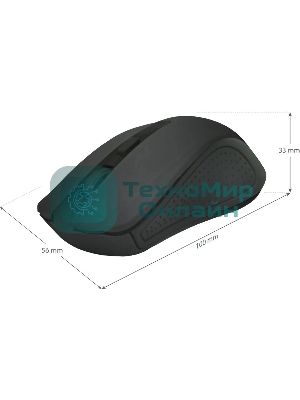 Мышь беспроводная Defender Accura MM-935 черный, 1600 dpi, радиоканал, USB, кнопки - 4