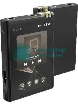 Плеер Hi-Fi Flash Digma Pro XT7 черный/золотистый/3.5