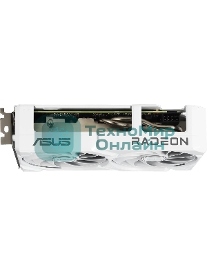 Видеокарта Asus DUAL-RX9060XT-16G-WHITE белый