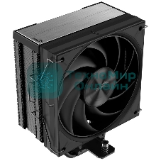 Кулер для процессора SAMA A40 (240W, 4-pin PWM, 152мм, 4x6мм, 1x120мм, 78CFM, 29dBA, 2200RPM, S: 1851/1700/1200/115X, AM5/AM4, черный)