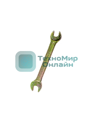 Ключ рожковый Сибртех 14302 8 х 9 мм, желтый цинк