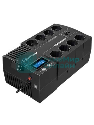 Источник бесперебойного питания CyberPower BR700E / 700ВА / 420Вт / USB/RJ11/45 (4+4 EURO)