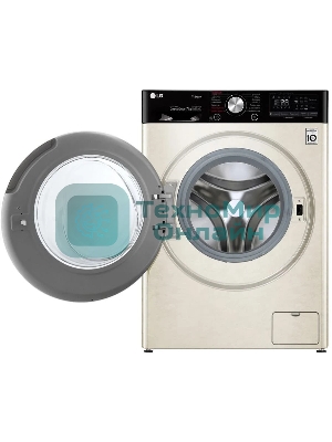 Стиральная машина LG F2V5HS9B бежевый, загрузка фронтальная 7 кг, 1200 об/мин, класс: А