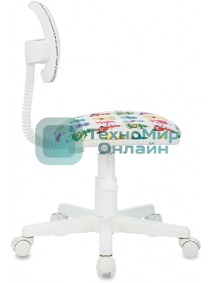 Кресло Бюрократ CH-W299 белый, сетка, 120 кг