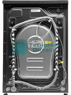 Стиральная машина Hyundai WFD8401 темно-серый, загрузка фронтальная 8кг, 1400 об/мин., класс: B