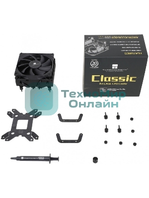 Устройство охлаждения (кулер) Thermalright AXP-90 X53 Black Soc-AM5/AM4/1200/1700/1851 черный 4-pin 22.4dB Al+Cu 330gr Ret (AXP-90-X53-BLACK)