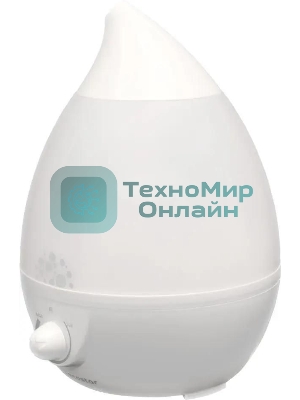 Увлажнитель воздуха ECOSTAR Happy ESH-HP250/2,6M-BL черный, 25 м², 2.6 л