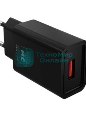 Сетевое зарядное устройство MORE CHOICE (4620202555687) NC07i СЗУ 1USB 2.0A, черный