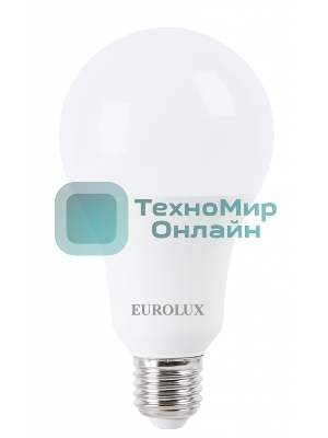 Лампа светодиодная EUROLUX LL-E-A80-25W-230-4K-E27 груша