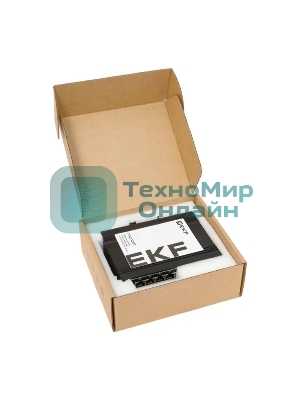 Коммутатор неуправляемый промышленный U-16T 16 портов 10/100Base-T(X) RJ45 монтаж на DIN-рейку TSX EKF TSX-U-16T