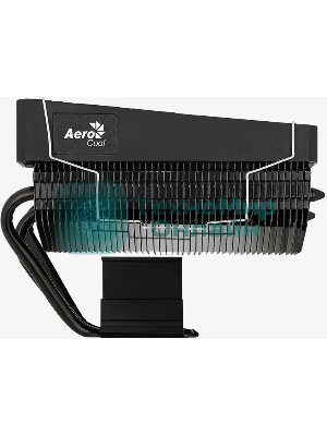 Кулер для процессора AeroCool/Formula Cylon 3H черный, 120 мм, алюминий, 1800 об/мин, 24.3 дБ, 4 pin, 125 Вт, 98 мм